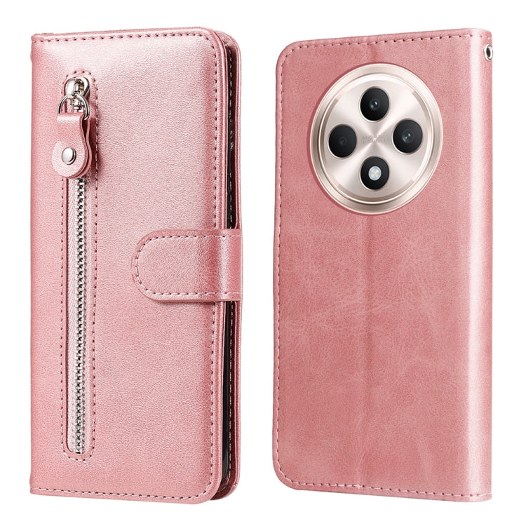 Fashion Calf Texture Zipper Leather Phone Case, For OPPO Reno12 F 4G, For OPPO Reno12 F 5G Global, For OPPO A3 Pro 5G Global / India, For OPPO Reno12 5G Global
