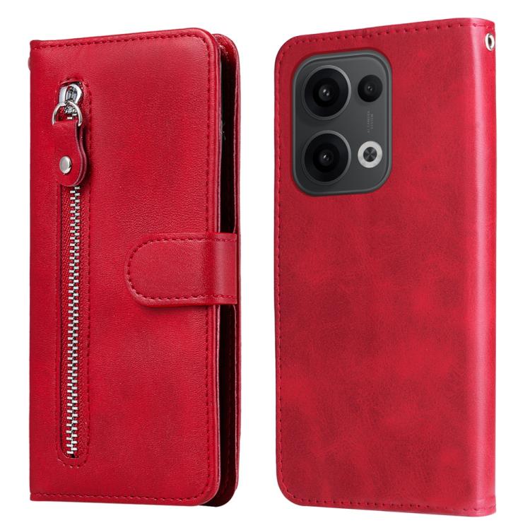 Fashion Calf Texture Zipper Leather Phone Case, For OPPO Reno13 / Reno14 / Reno14 F 5G Global, For OPPO A5x 4G / 5G / A3x 4G / 5G India, For OPPO Reno13 Pro / Reno14 Pro Global, For OPPO F29 5G Global