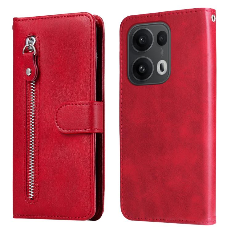Fashion Calf Texture Zipper Leather Phone Case, For OPPO Reno13 / Reno14 / Reno14 F 5G Global, For OPPO A5x 4G / 5G / A3x 4G / 5G India, For OPPO Reno13 Pro / Reno14 Pro Global, For OPPO F29 5G Global