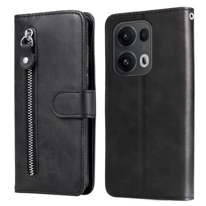 Fashion Calf Texture Zipper Leather Phone Case, For OPPO Reno13 / Reno14 / Reno14 F 5G Global, For OPPO A5x 4G / 5G / A3x 4G / 5G India, For OPPO Reno13 Pro / Reno14 Pro Global, For OPPO F29 5G Global