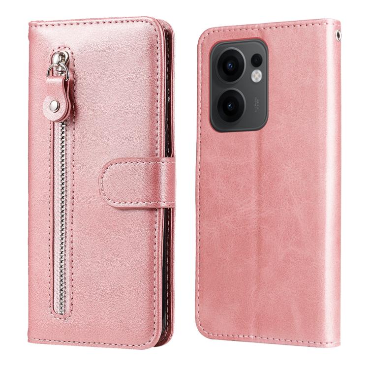Fashion Calf Texture Zipper Leather Phone Case, For OPPO A5 Pro 5G Global, For OPPO Reno13 F 4G / 5G, For OPPO A5 Pro China, For OPPO Find X8