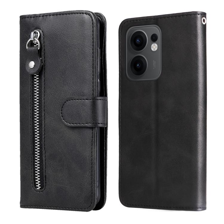 Fashion Calf Texture Zipper Leather Phone Case, For OPPO A5 Pro 5G Global, For OPPO Reno13 F 4G / 5G, For OPPO A5 Pro China, For OPPO Find X8