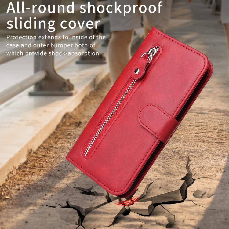 Fashion Calf Texture Zipper Leather Phone Case, For OPPO A5 Pro 5G Global, For OPPO Reno13 F 4G / 5G, For OPPO A5 Pro China, For OPPO Find X8