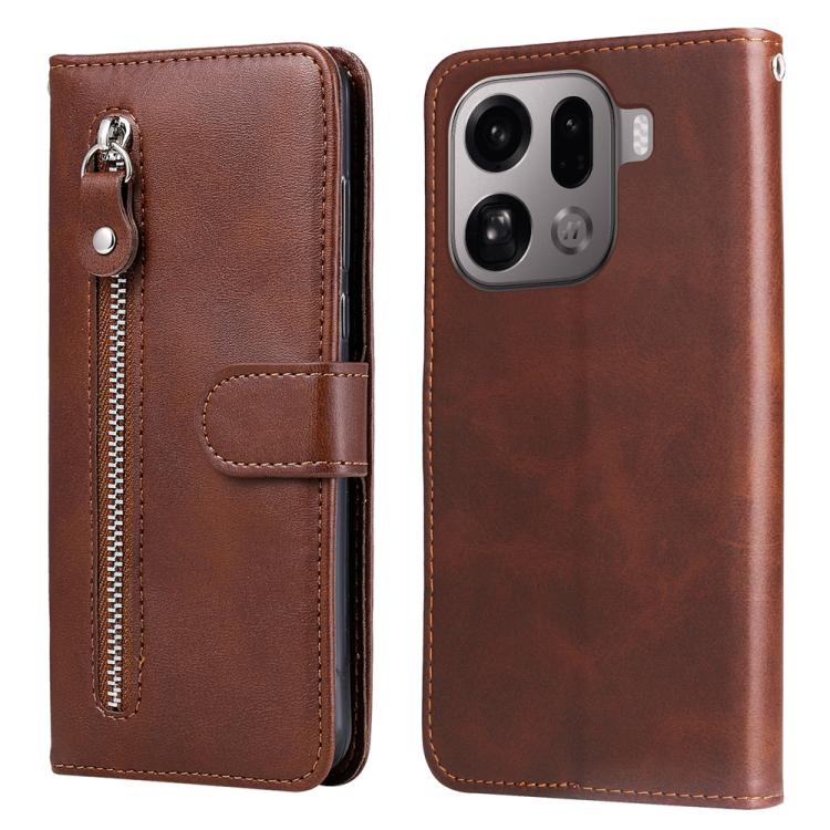 Fashion Calf Texture Zipper Leather Phone Case, For OPPO A6 4G / 5G / A6x 5G Global, For OPPO Find X9, For OPPO A6 Pro 4G / 5G Global / F31 5G, For OPPO Find X9 Pro
