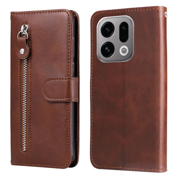 Fashion Calf Texture Zipper Leather Phone Case, For OPPO A6 4G / 5G / A6x 5G Global, For OPPO Find X9, For OPPO A6 Pro 4G / 5G Global / F31 5G, For OPPO Find X9 Pro