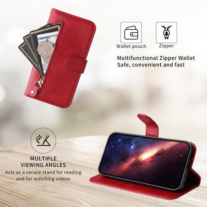 Fashion Calf Texture Zipper Leather Phone Case, For OPPO A6 4G / 5G / A6x 5G Global, For OPPO Find X9, For OPPO A6 Pro 4G / 5G Global / F31 5G, For OPPO Find X9 Pro