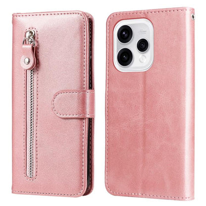 Fashion Calf Texture Zipper Leather Phone Case, For OPPO A7 Pro Max 5G, For OPPO F33 Pro 5G, For OPPO Reno15 F 5G, For OPPO Reno15 5G Global / Reno 15c 5G