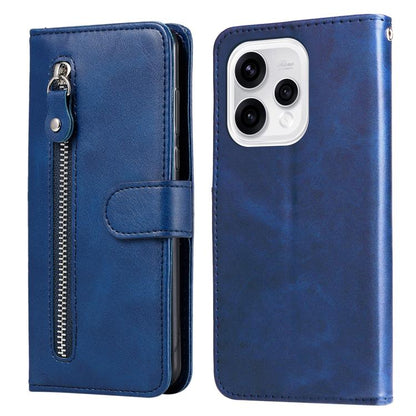 Fashion Calf Texture Zipper Leather Phone Case, For OPPO A7 Pro Max 5G, For OPPO F33 Pro 5G, For OPPO Reno15 F 5G, For OPPO Reno15 5G Global / Reno 15c 5G