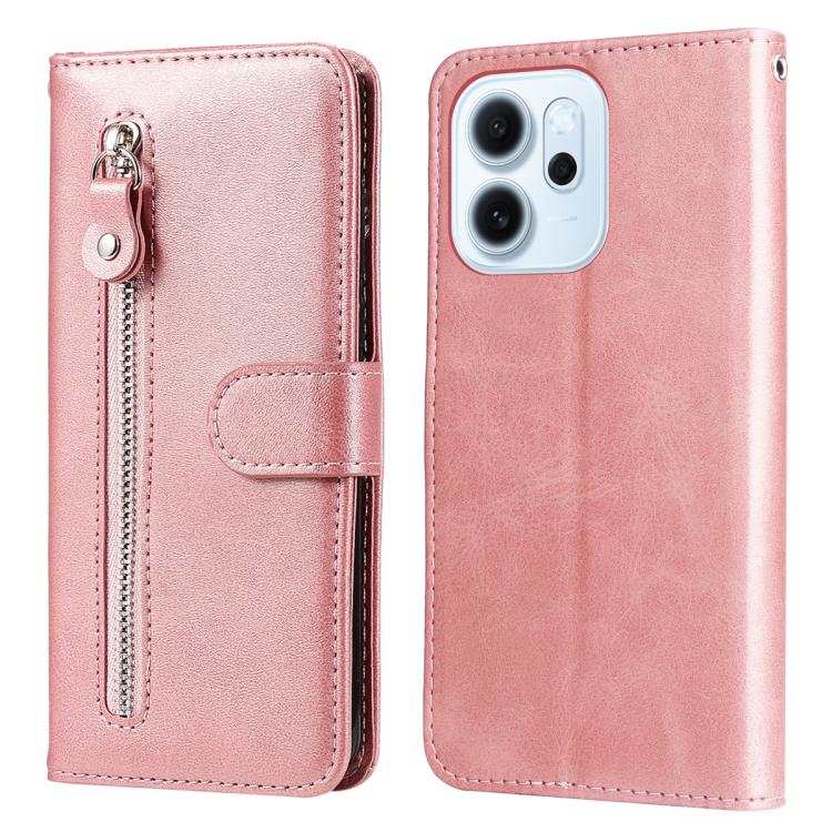 Fashion Calf Texture Zipper Leather Phone Case, For OPPO A7 Pro Max 5G, For OPPO F33 Pro 5G, For OPPO Reno15 F 5G, For OPPO Reno15 5G Global / Reno 15c 5G