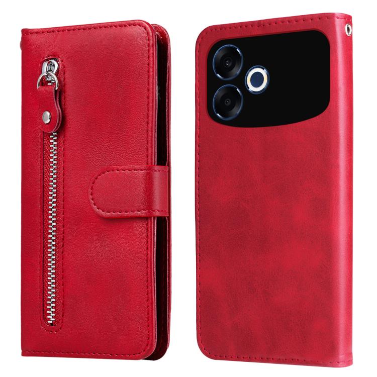 Fashion Calf Texture Zipper Leather Phone Case, For OPPO A7 Pro Max 5G, For OPPO F33 Pro 5G, For OPPO Reno15 F 5G, For OPPO Reno15 5G Global / Reno 15c 5G