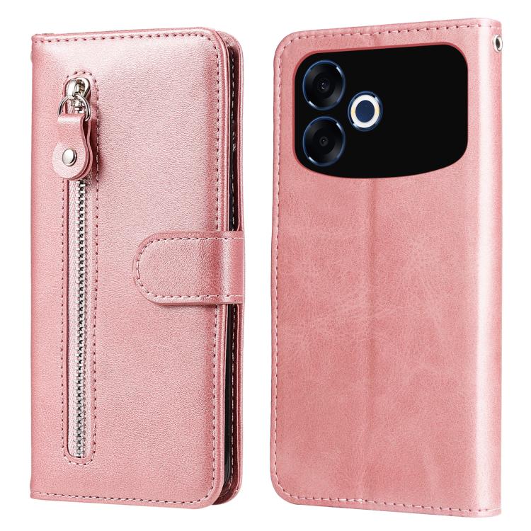 Fashion Calf Texture Zipper Leather Phone Case, For OPPO A7 Pro Max 5G, For OPPO F33 Pro 5G, For OPPO Reno15 F 5G, For OPPO Reno15 5G Global / Reno 15c 5G