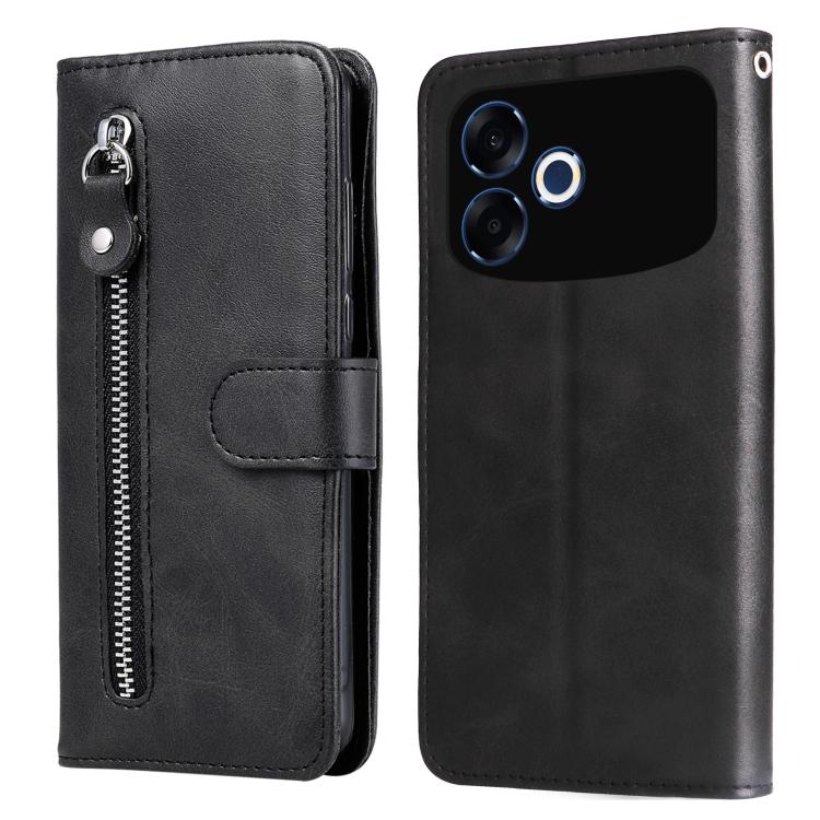 Fashion Calf Texture Zipper Leather Phone Case, For OPPO A7 Pro Max 5G, For OPPO F33 Pro 5G, For OPPO Reno15 F 5G, For OPPO Reno15 5G Global / Reno 15c 5G