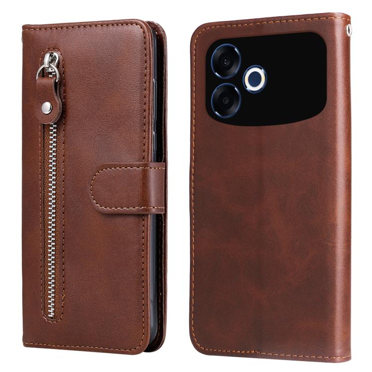 Fashion Calf Texture Zipper Leather Phone Case, For OPPO A7 Pro Max 5G, For OPPO F33 Pro 5G, For OPPO Reno15 F 5G, For OPPO Reno15 5G Global / Reno 15c 5G
