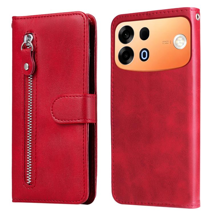 Fashion Calf Texture Zipper Leather Phone Case, For OPPO A7 Pro Max 5G, For OPPO F33 Pro 5G, For OPPO Reno15 F 5G, For OPPO Reno15 5G Global / Reno 15c 5G