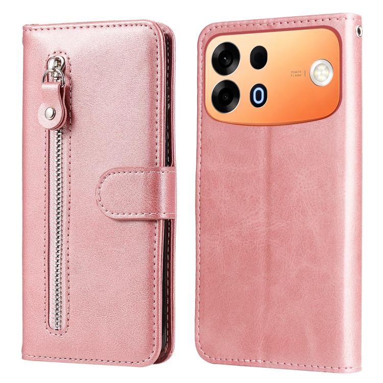 Fashion Calf Texture Zipper Leather Phone Case, For OPPO A7 Pro Max 5G, For OPPO F33 Pro 5G, For OPPO Reno15 F 5G, For OPPO Reno15 5G Global / Reno 15c 5G