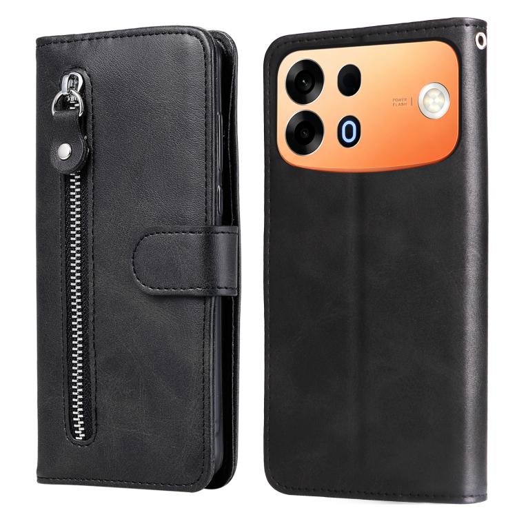 Fashion Calf Texture Zipper Leather Phone Case, For OPPO A7 Pro Max 5G, For OPPO F33 Pro 5G, For OPPO Reno15 F 5G, For OPPO Reno15 5G Global / Reno 15c 5G
