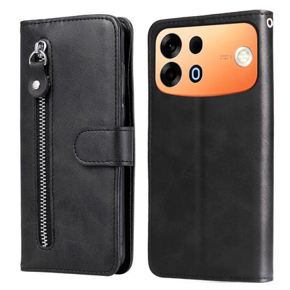Fashion Calf Texture Zipper Leather Phone Case, For OPPO A7 Pro Max 5G, For OPPO F33 Pro 5G, For OPPO Reno15 F 5G, For OPPO Reno15 5G Global / Reno 15c 5G