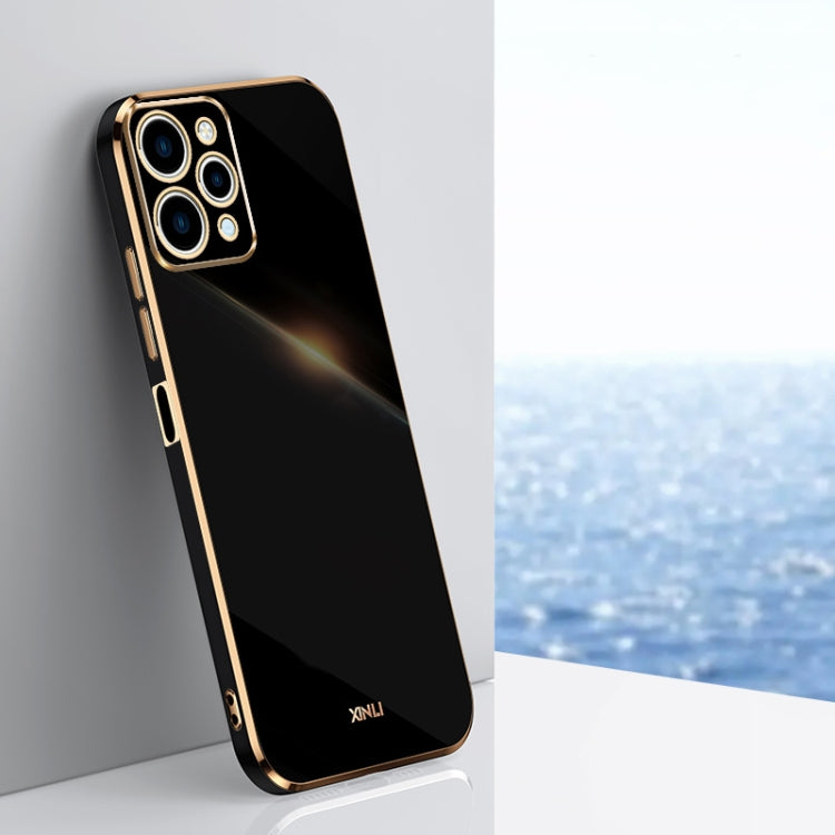 XINLI Straight Edge 6D Electroplate TPU Phone Case, For Xiaomi Redmi Note 12R, For Xiaomi Redmi K70, For Xiaomi Redmi 12 4G