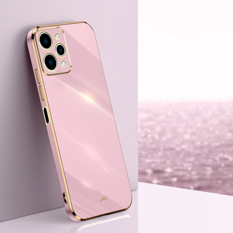 XINLI Straight Edge 6D Electroplate TPU Phone Case, For Xiaomi Redmi Note 12R, For Xiaomi Redmi K70, For Xiaomi Redmi 12 4G