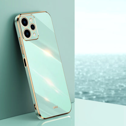 XINLI Straight Edge 6D Electroplate TPU Phone Case, For Xiaomi Redmi Note 12R, For Xiaomi Redmi K70, For Xiaomi Redmi 12 4G