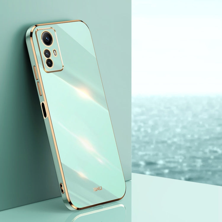 XINLI Straight Edge 6D Electroplate TPU Phone Case, For Xiaomi Redmi Note 12S 4G, For Xiaomi Redmi Note 12 Pro 4G, For Xiaomi Redmi Note 12 Turbo