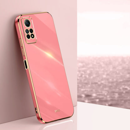 XINLI Straight Edge 6D Electroplate TPU Phone Case, For Xiaomi Redmi Note 12S 4G, For Xiaomi Redmi Note 12 Pro 4G, For Xiaomi Redmi Note 12 Turbo