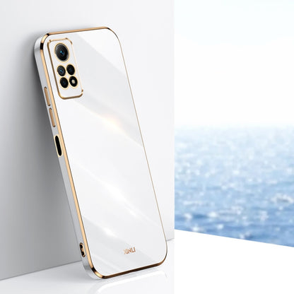 XINLI Straight Edge 6D Electroplate TPU Phone Case, For Xiaomi Redmi Note 12S 4G, For Xiaomi Redmi Note 12 Pro 4G, For Xiaomi Redmi Note 12 Turbo