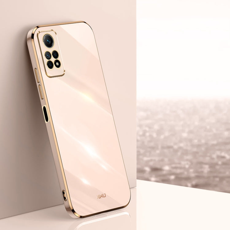 XINLI Straight Edge 6D Electroplate TPU Phone Case, For Xiaomi Redmi Note 12S 4G, For Xiaomi Redmi Note 12 Pro 4G, For Xiaomi Redmi Note 12 Turbo