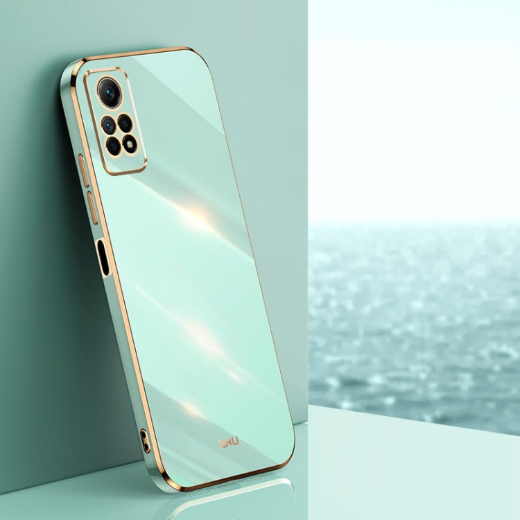 XINLI Straight Edge 6D Electroplate TPU Phone Case, For Xiaomi Redmi Note 12S 4G, For Xiaomi Redmi Note 12 Pro 4G, For Xiaomi Redmi Note 12 Turbo