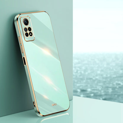 XINLI Straight Edge 6D Electroplate TPU Phone Case, For Xiaomi Redmi Note 12S 4G, For Xiaomi Redmi Note 12 Pro 4G, For Xiaomi Redmi Note 12 Turbo
