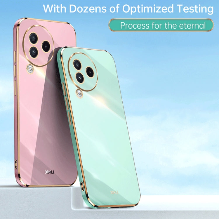 XINLI Straight Edge 6D Electroplate TPU Phone Case, For Xiaomi Civi 3 5G, For Xiaomi Poco C55 4G, For Xiaomi Redmi Note 12 5G Global