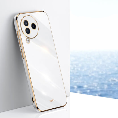 XINLI Straight Edge 6D Electroplate TPU Phone Case, For Xiaomi Civi 3 5G, For Xiaomi Poco C55 4G, For Xiaomi Redmi Note 12 5G Global