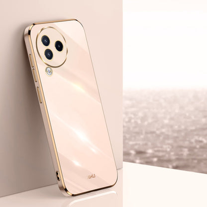 XINLI Straight Edge 6D Electroplate TPU Phone Case, For Xiaomi Civi 3 5G, For Xiaomi Poco C55 4G, For Xiaomi Redmi Note 12 5G Global