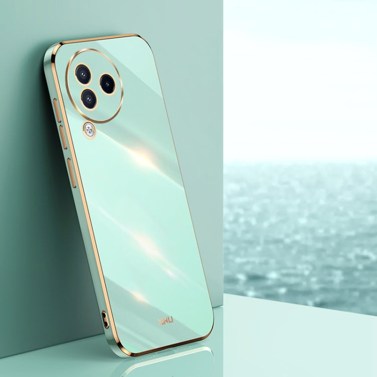 XINLI Straight Edge 6D Electroplate TPU Phone Case, For Xiaomi Civi 3 5G, For Xiaomi Poco C55 4G, For Xiaomi Redmi Note 12 5G Global