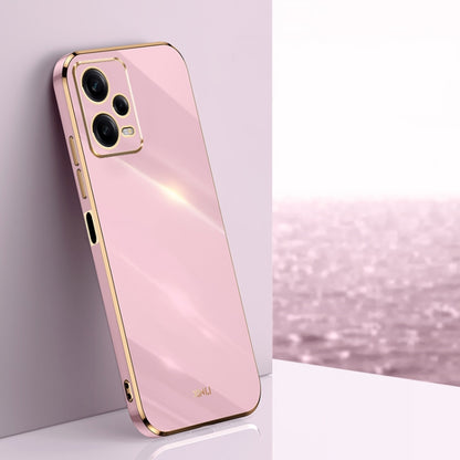 XINLI Straight Edge 6D Electroplate TPU Phone Case, For Xiaomi Civi 3 5G, For Xiaomi Poco C55 4G, For Xiaomi Redmi Note 12 5G Global