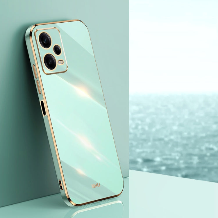 XINLI Straight Edge 6D Electroplate TPU Phone Case, For Xiaomi Civi 3 5G, For Xiaomi Poco C55 4G, For Xiaomi Redmi Note 12 5G Global