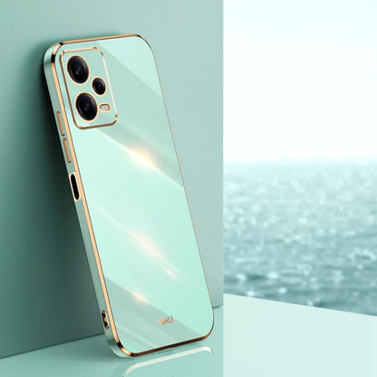 XINLI Straight Edge 6D Electroplate TPU Phone Case, For Xiaomi Civi 3 5G, For Xiaomi Poco C55 4G, For Xiaomi Redmi Note 12 5G Global