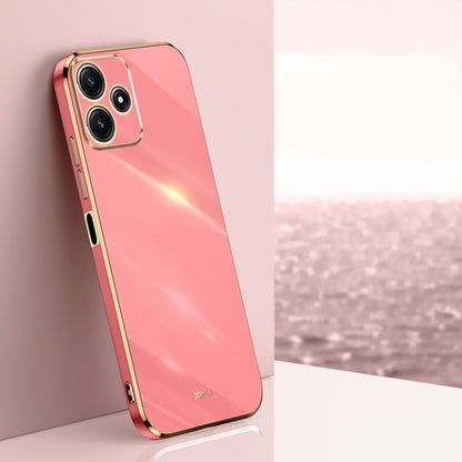 XINLI Straight Edge 6D Electroplate TPU Phone Case, For Xiaomi Redmi Note 12R, For Xiaomi Redmi K70, For Xiaomi Redmi 12 4G