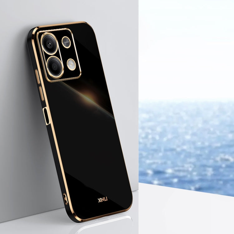 XINLI Straight Edge 6D Electroplate TPU Phone Case, For Xiaomi 14, For Xiaomi Redmi Note 13 5G, For Xiaomi Redmi 13C 4G