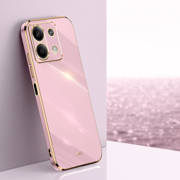 XINLI Straight Edge 6D Electroplate TPU Phone Case, For Xiaomi 14, For Xiaomi Redmi Note 13 5G, For Xiaomi Redmi 13C 4G