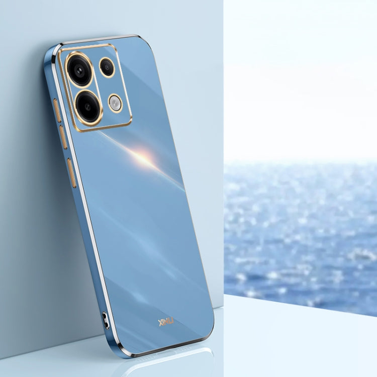 XINLI Straight Edge 6D Electroplate TPU Phone Case, For Xiaomi Redmi Note 13 Pro+, For Xiaomi Redmi Note 13 Pro, For Xiaomi Redmi K60 Ultra / Mi 13T