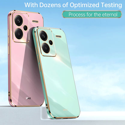 XINLI Straight Edge 6D Electroplate TPU Phone Case, For Xiaomi Redmi Note 13 Pro+, For Xiaomi Redmi Note 13 Pro, For Xiaomi Redmi K60 Ultra / Mi 13T