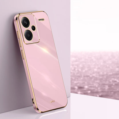 XINLI Straight Edge 6D Electroplate TPU Phone Case, For Xiaomi Redmi Note 13 Pro+, For Xiaomi Redmi Note 13 Pro, For Xiaomi Redmi K60 Ultra / Mi 13T