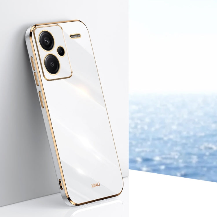 XINLI Straight Edge 6D Electroplate TPU Phone Case, For Xiaomi Redmi Note 13 Pro+, For Xiaomi Redmi Note 13 Pro, For Xiaomi Redmi K60 Ultra / Mi 13T