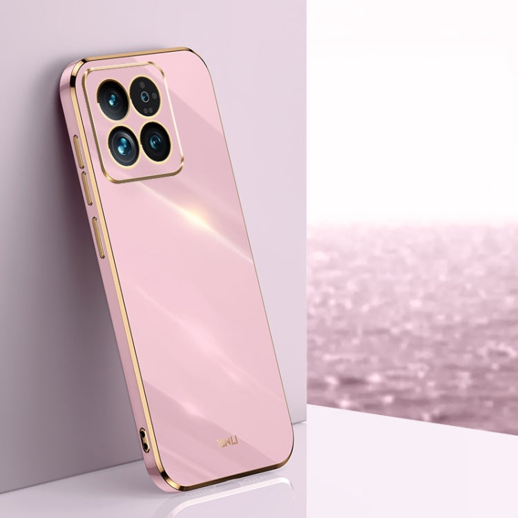 XINLI Straight Edge 6D Electroplate TPU Phone Case, For Xiaomi Redmi 13C 5G, For Xiaomi Redmi K70E, For Xiaomi 14 Pro