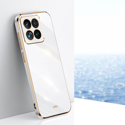 XINLI Straight Edge 6D Electroplate TPU Phone Case, For Xiaomi Redmi 13C 5G, For Xiaomi Redmi K70E, For Xiaomi 14 Pro