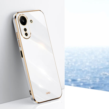 XINLI Straight Edge 6D Electroplate TPU Phone Case, For Xiaomi 14, For Xiaomi Redmi Note 13 5G, For Xiaomi Redmi 13C 4G