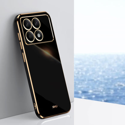 XINLI Straight Edge 6D Electroplate TPU Phone Case, For Xiaomi Redmi Note 12R, For Xiaomi Redmi K70, For Xiaomi Redmi 12 4G