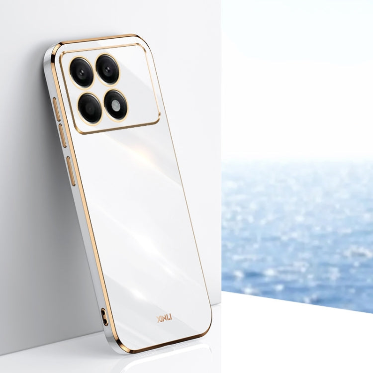 XINLI Straight Edge 6D Electroplate TPU Phone Case, For Xiaomi Redmi Note 12R, For Xiaomi Redmi K70, For Xiaomi Redmi 12 4G