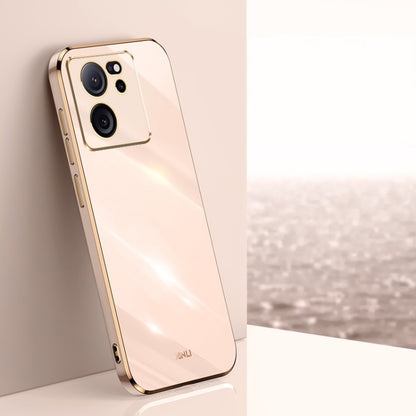 XINLI Straight Edge 6D Electroplate TPU Phone Case, For Xiaomi Redmi Note 13 Pro+, For Xiaomi Redmi Note 13 Pro, For Xiaomi Redmi K60 Ultra / Mi 13T